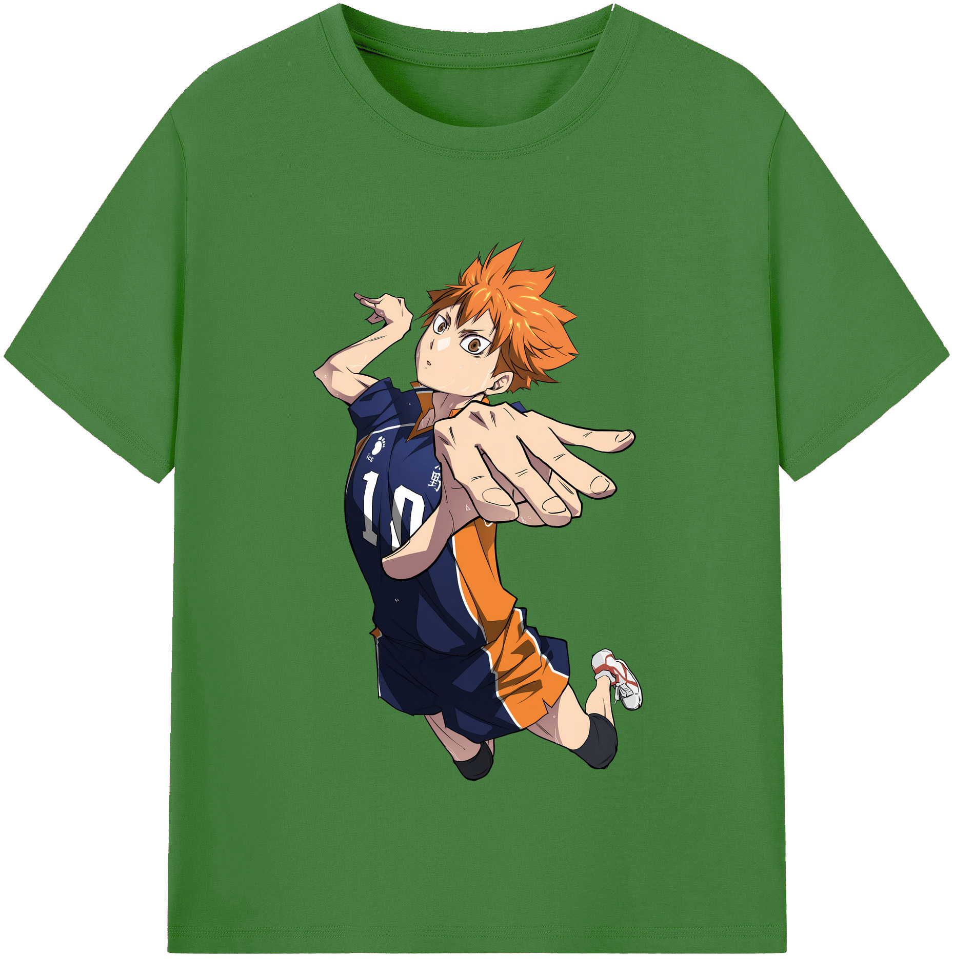 （画像用） ハイキュー!! Haikyu!! レディースカジュアルプリントTシャツ（綿100％）